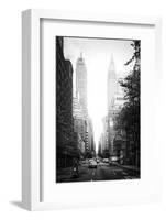 Black Manhattan Collection - Lexington Avenue-Philippe Hugonnard-Framed Photographic Print