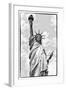 Black Manhattan Collection - Liberty I-Philippe Hugonnard-Framed Photographic Print