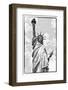 Black Manhattan Collection - Liberty I-Philippe Hugonnard-Framed Photographic Print