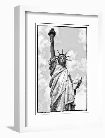 Black Manhattan Collection - Liberty I-Philippe Hugonnard-Framed Photographic Print