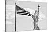 Black Manhattan Collection - Liberty-Philippe Hugonnard-Stretched Canvas