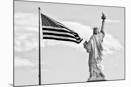 Black Manhattan Collection - Liberty-Philippe Hugonnard-Mounted Photographic Print