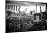 Black Manhattan Collection - Line 7-Philippe Hugonnard-Mounted Photographic Print