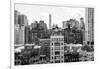 Black Manhattan Collection - New York Buildings-Philippe Hugonnard-Framed Photographic Print