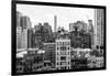 Black Manhattan Collection - New York Buildings-Philippe Hugonnard-Framed Photographic Print