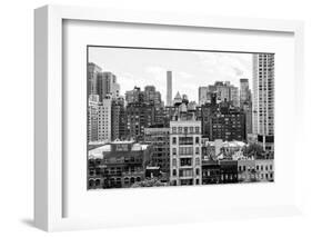 Black Manhattan Collection - New York Buildings-Philippe Hugonnard-Framed Photographic Print