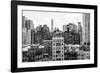 Black Manhattan Collection - New York Buildings-Philippe Hugonnard-Framed Photographic Print