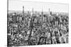 Black Manhattan Collection - New York City-Philippe Hugonnard-Stretched Canvas