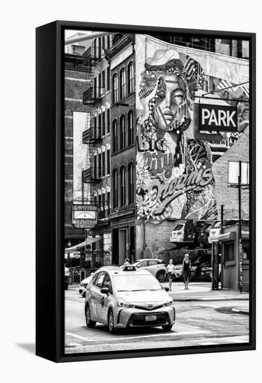 Black Manhattan Collection - New York Dreams-Philippe Hugonnard-Framed Stretched Canvas