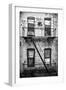 Black Manhattan Collection - New York Facade I-Philippe Hugonnard-Framed Photographic Print