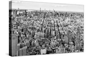 Black Manhattan Collection - New York-Philippe Hugonnard-Stretched Canvas