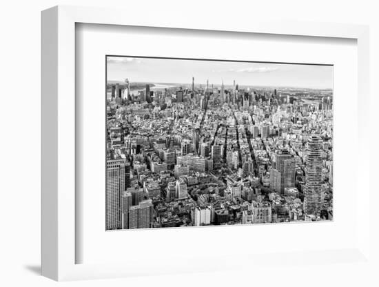 Black Manhattan Collection - New York-Philippe Hugonnard-Framed Photographic Print