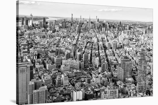 Black Manhattan Collection - New York-Philippe Hugonnard-Stretched Canvas