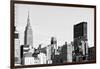 Black Manhattan Collection - New Yorker-Philippe Hugonnard-Framed Photographic Print