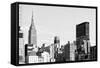 Black Manhattan Collection - New Yorker-Philippe Hugonnard-Framed Stretched Canvas
