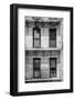 Black Manhattan Collection - NY Building Facade-Philippe Hugonnard-Framed Photographic Print