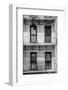 Black Manhattan Collection - NY Building Facade-Philippe Hugonnard-Framed Photographic Print