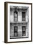 Black Manhattan Collection - NY Building Facade-Philippe Hugonnard-Framed Photographic Print