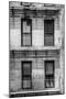 Black Manhattan Collection - NY Building Facade-Philippe Hugonnard-Mounted Photographic Print