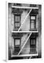 Black Manhattan Collection - NY Facade-Philippe Hugonnard-Framed Photographic Print