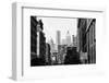 Black Manhattan Collection - NYC Architecture-Philippe Hugonnard-Framed Photographic Print