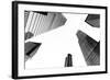 Black Manhattan Collection - NYC Big five-Philippe Hugonnard-Framed Photographic Print