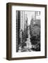 Black Manhattan Collection - NYC Central Avenue-Philippe Hugonnard-Framed Photographic Print