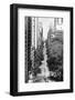 Black Manhattan Collection - NYC Central Avenue-Philippe Hugonnard-Framed Photographic Print