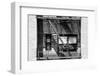 Black Manhattan Collection - NYC Fire Escape-Philippe Hugonnard-Framed Photographic Print