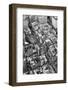 Black Manhattan Collection - NYC Sky View-Philippe Hugonnard-Framed Photographic Print