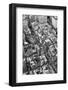 Black Manhattan Collection - NYC Sky View-Philippe Hugonnard-Framed Photographic Print