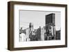 Black Manhattan Collection - NYC Skyscrapers-Philippe Hugonnard-Framed Photographic Print