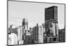 Black Manhattan Collection - NYC Skyscrapers-Philippe Hugonnard-Mounted Photographic Print