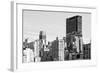 Black Manhattan Collection - NYC Skyscrapers-Philippe Hugonnard-Framed Photographic Print