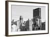 Black Manhattan Collection - NYC Skyscrapers-Philippe Hugonnard-Framed Photographic Print