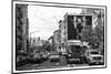 Black Manhattan Collection - NYC Street Scene-Philippe Hugonnard-Mounted Photographic Print