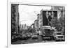 Black Manhattan Collection - NYC Street Scene-Philippe Hugonnard-Framed Photographic Print