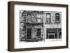 Black Manhattan Collection - Old Building Facades-Philippe Hugonnard-Framed Photographic Print