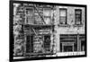 Black Manhattan Collection - Old Building Facades-Philippe Hugonnard-Framed Photographic Print