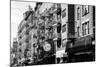 Black Manhattan Collection - Old Buildings-Philippe Hugonnard-Mounted Photographic Print