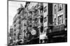 Black Manhattan Collection - Old Buildings-Philippe Hugonnard-Mounted Photographic Print