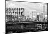 Black Manhattan Collection - On Rails-Philippe Hugonnard-Mounted Photographic Print