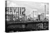Black Manhattan Collection - On Rails-Philippe Hugonnard-Stretched Canvas