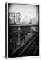 Black Manhattan Collection - Queens-Philippe Hugonnard-Stretched Canvas