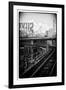 Black Manhattan Collection - Queens-Philippe Hugonnard-Framed Premium Photographic Print