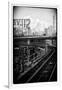 Black Manhattan Collection - Queens-Philippe Hugonnard-Framed Photographic Print