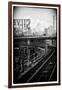Black Manhattan Collection - Queens-Philippe Hugonnard-Framed Photographic Print