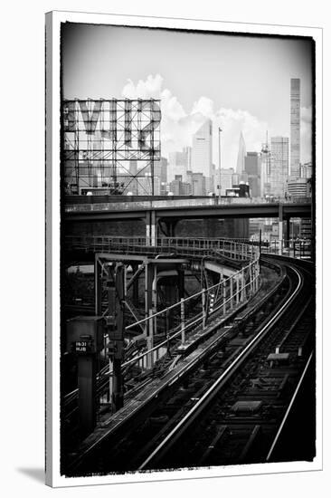 Black Manhattan Collection - Queens-Philippe Hugonnard-Stretched Canvas