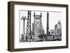 Black Manhattan Collection - Queensboro-Philippe Hugonnard-Framed Photographic Print