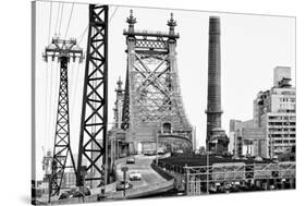 Black Manhattan Collection - Queensboro-Philippe Hugonnard-Stretched Canvas